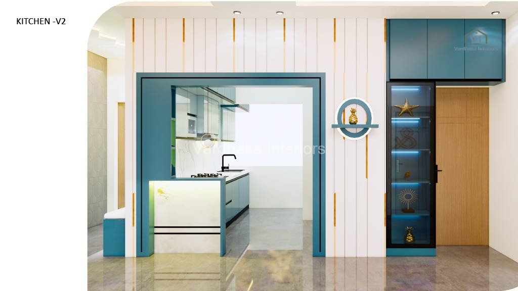 Partition and living space design in JP Nagar, Bangalore