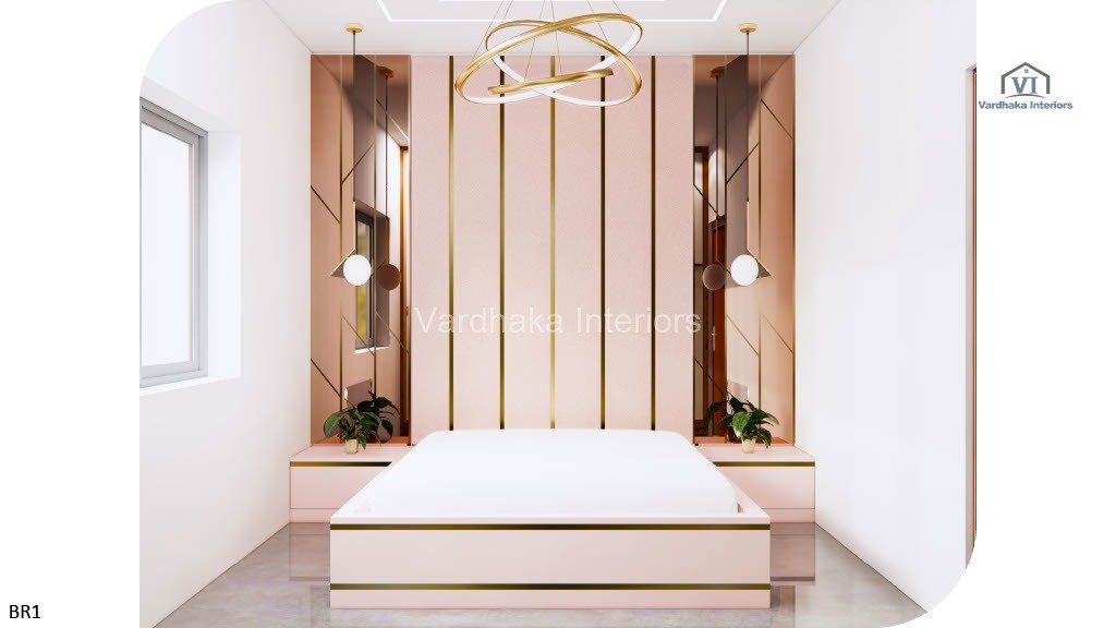 Modern Hydraulic Bed With Headboard — interior designers in Bengaluru, Bengaluru