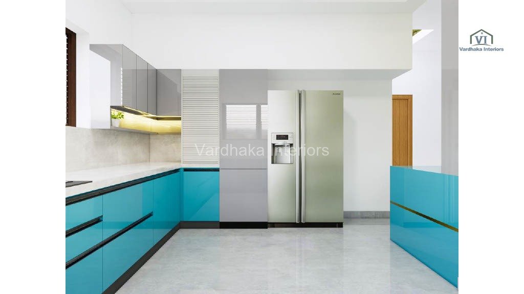 Modern Kitchen Interior Design — interior designers in Honnavara, Uttara Kannada